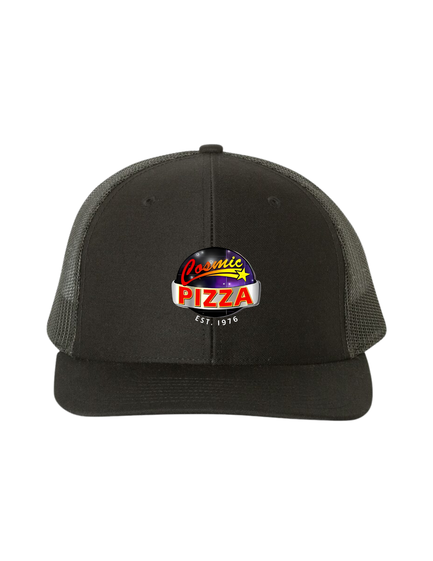 Cosmic Embroidered Trucker Hat