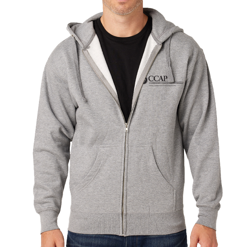 CCAP Premium Ringspun Cotton Zip Hoodie
