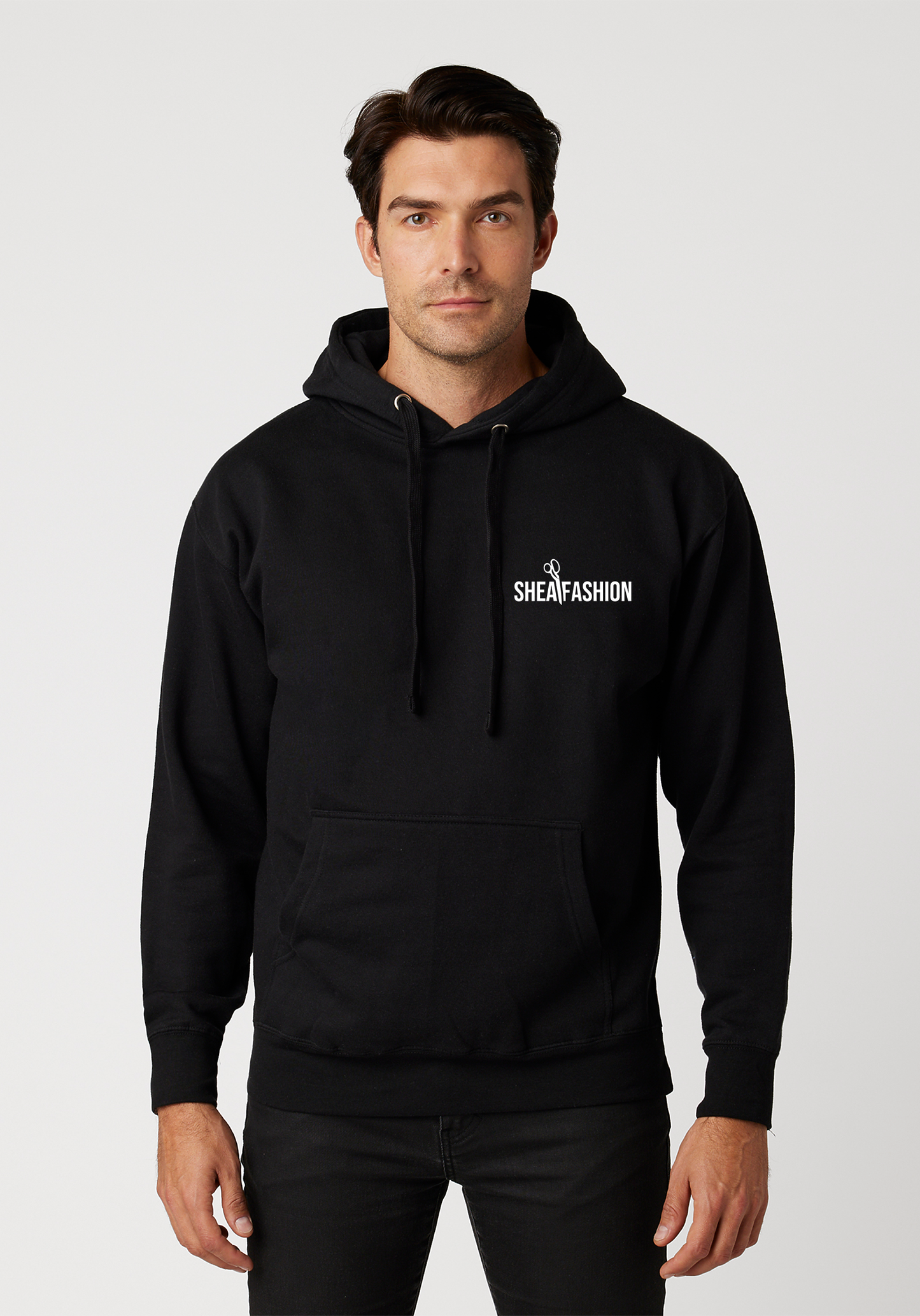 Shea Fashion Ringspun Cotton Pullover Hoodie
