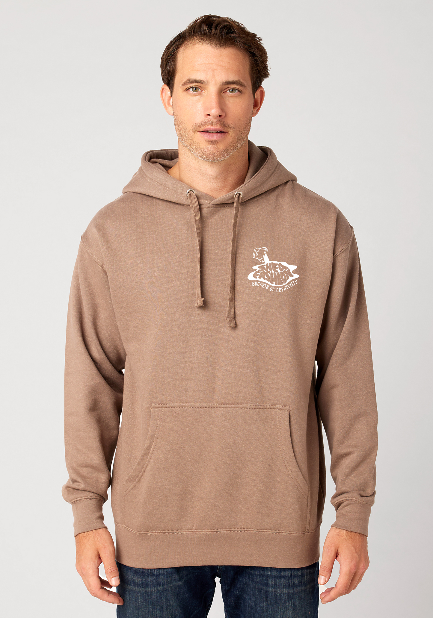 Shea Fashion Ringspun Cotton Pullover Hoodie