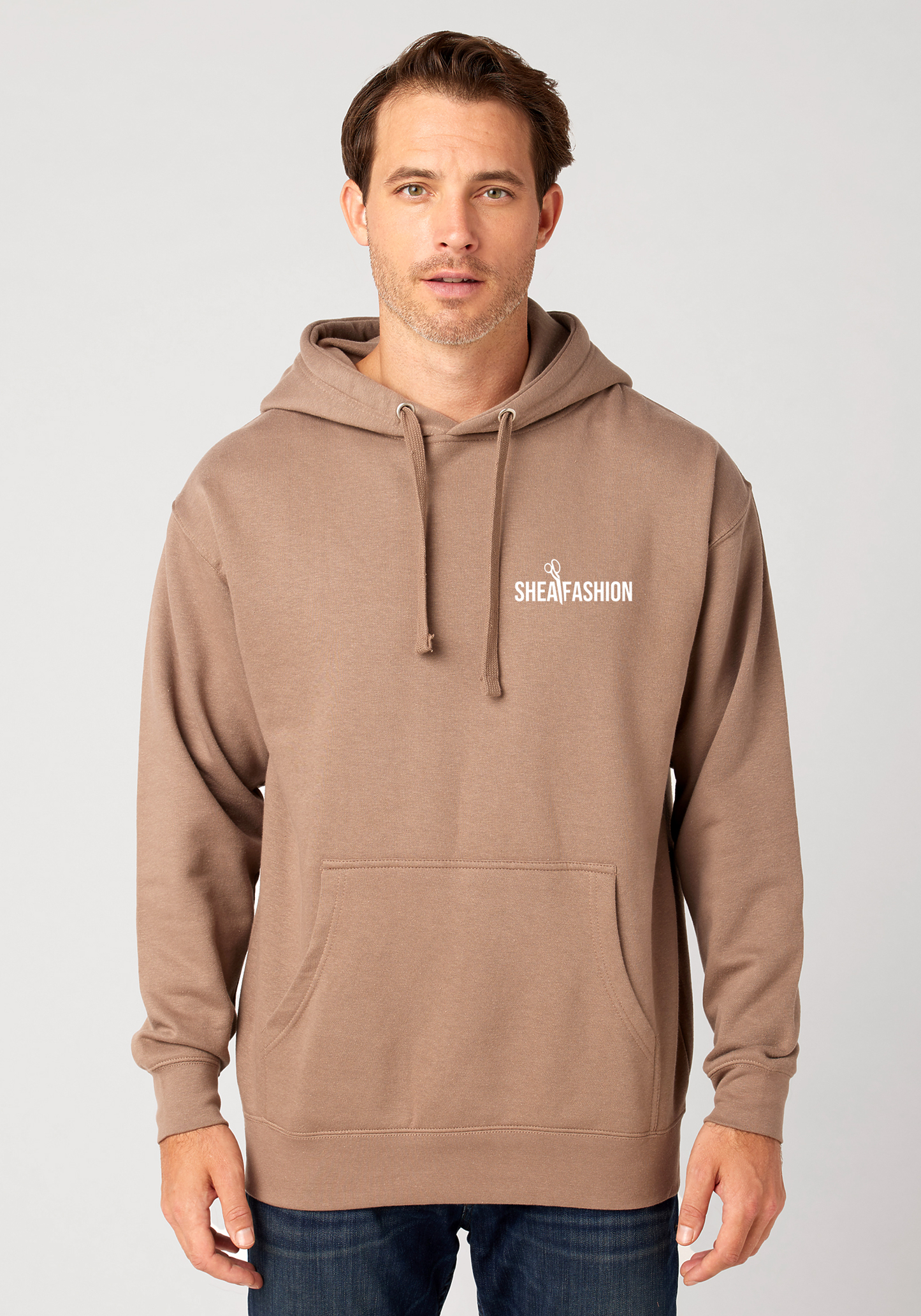 Shea Fashion Ringspun Cotton Pullover Hoodie