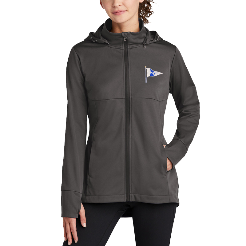 WYC Women's Embroidered Sport-Tek Soft Shell Hooded Jacket