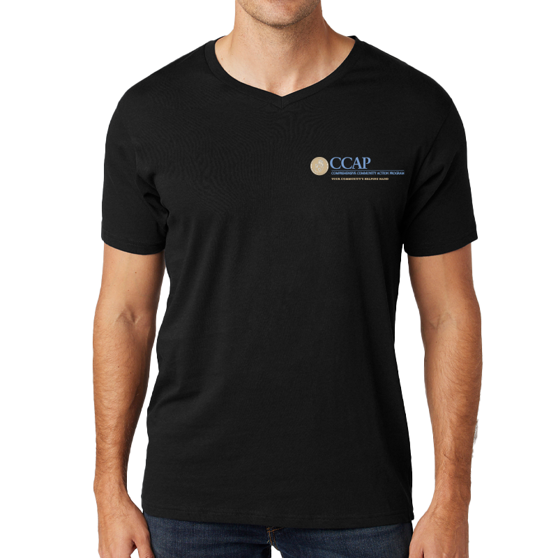 CCAP Men's V-neck Tee
