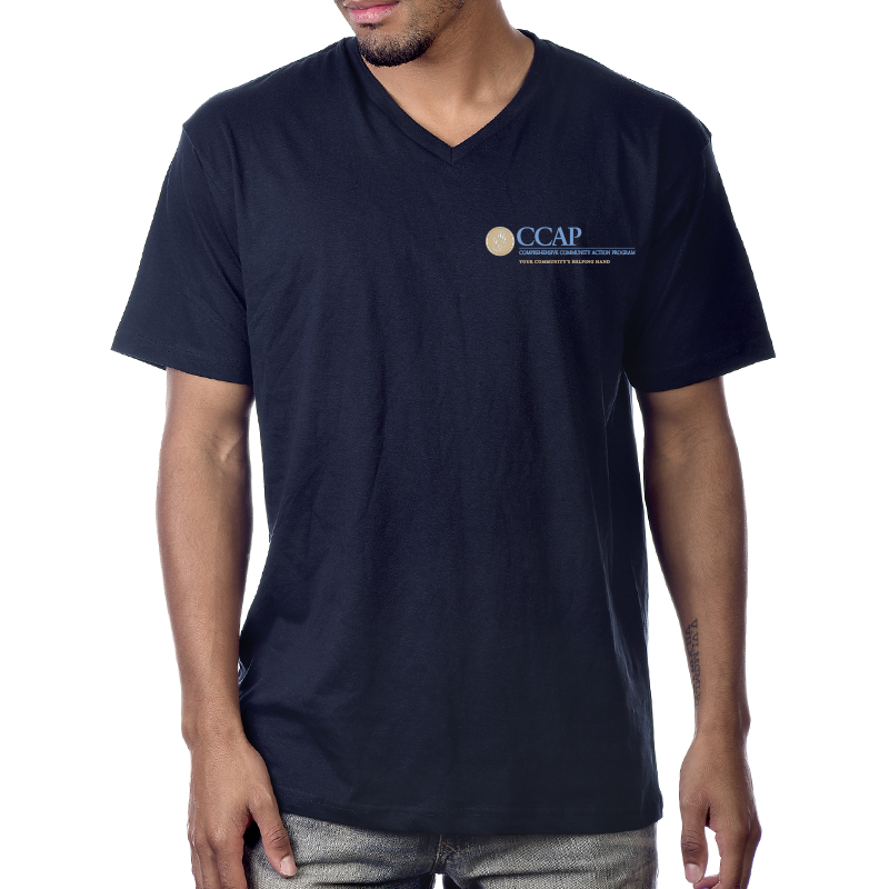 CCAP Men's V-neck Tee