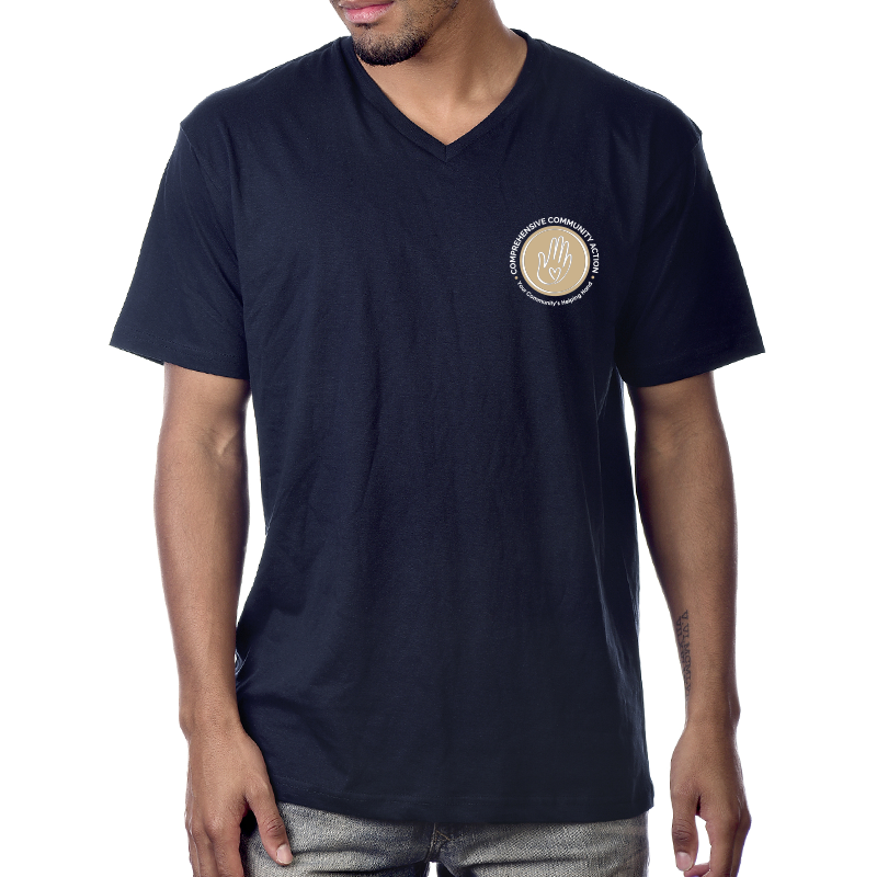 CCAP Men's V-neck Tee