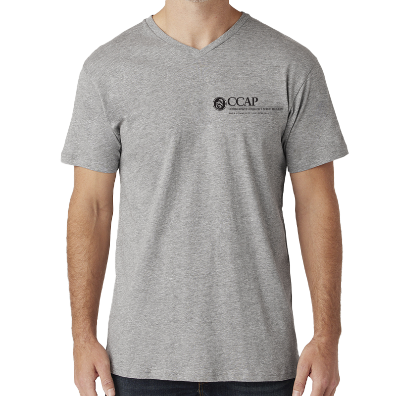 CCAP Men's V-neck Tee