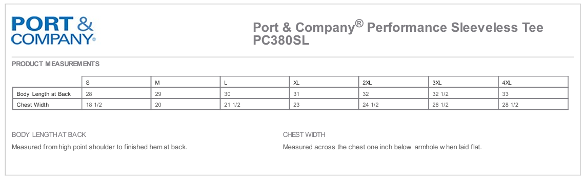 Outlaws Port & Company Sleeveless T