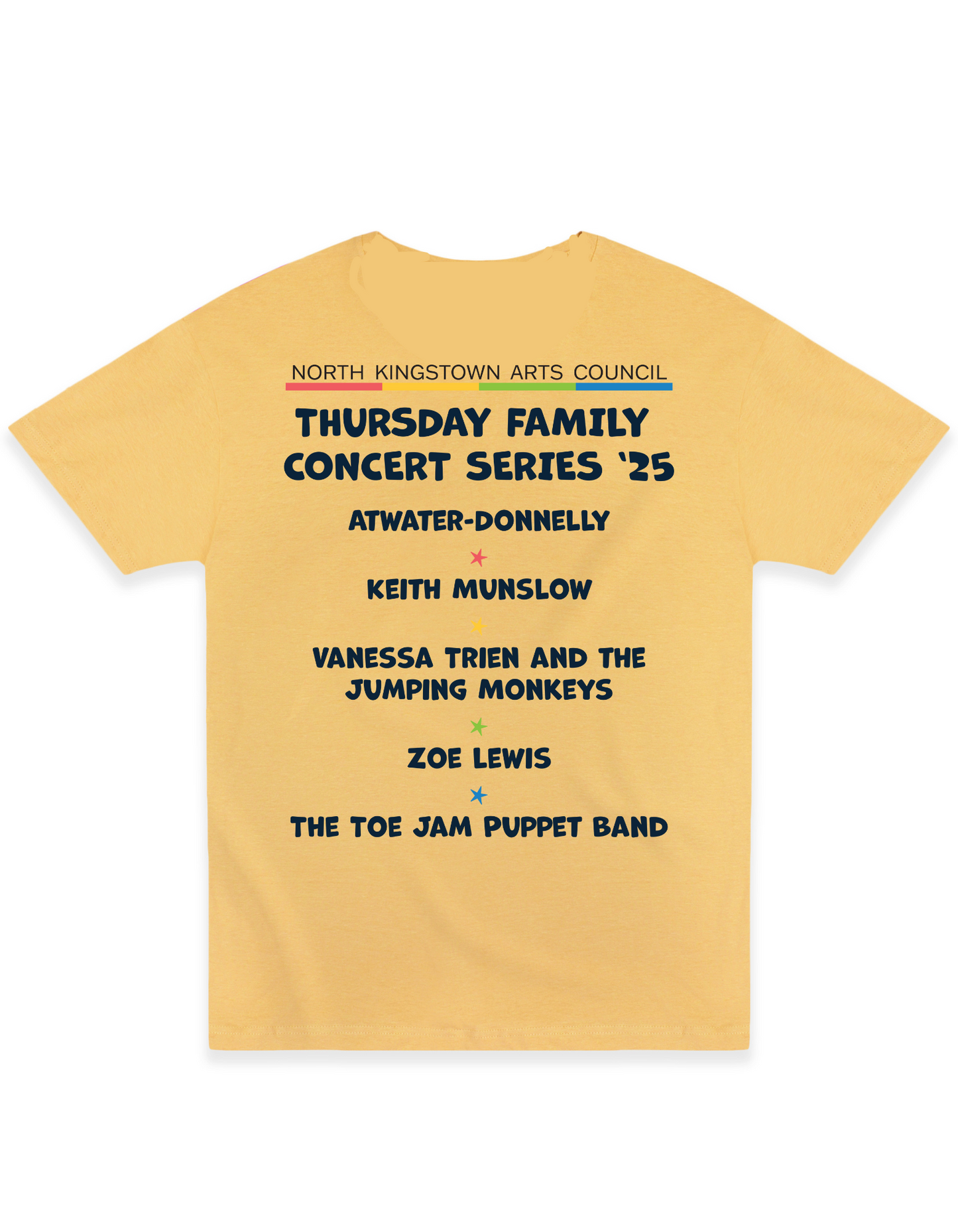 NKAC Unisex Concert Tee- Thursday Family Series