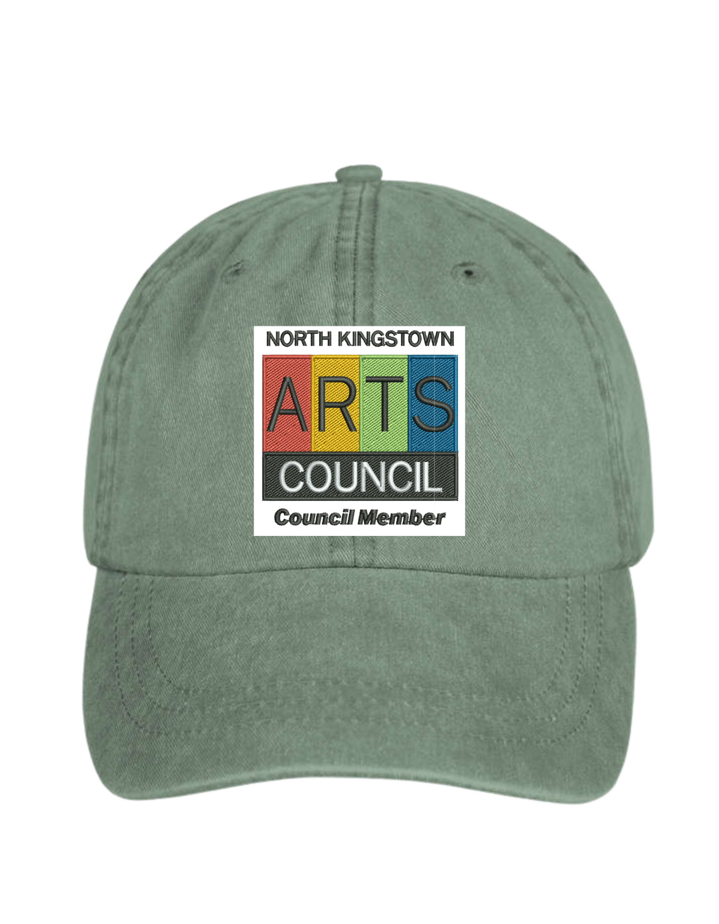 North Kingstown Arts Council Embroidered Baseball Cap (Council Member)