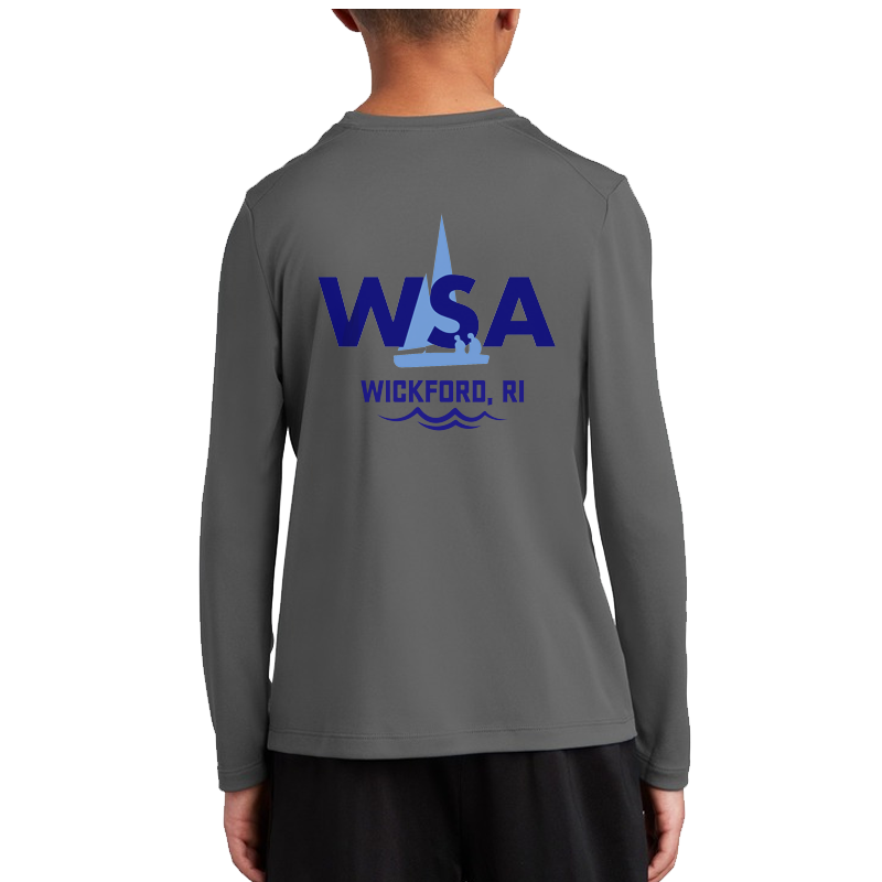 WSA SportTek Posi-UV Pro Long Sleeve Youth