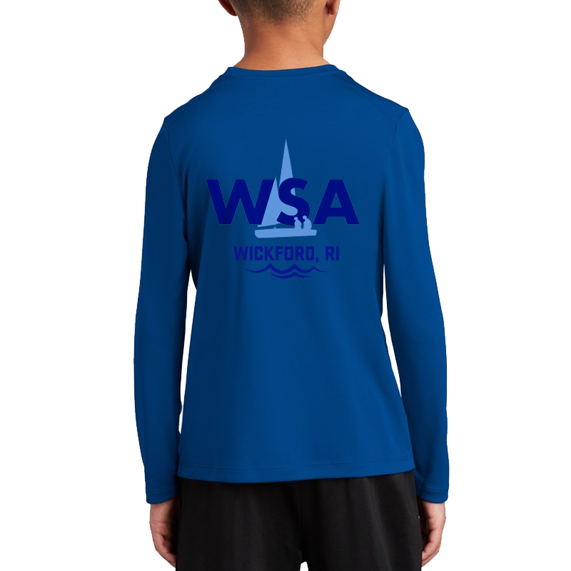 WSA SportTek Posi-UV Pro Long Sleeve Youth