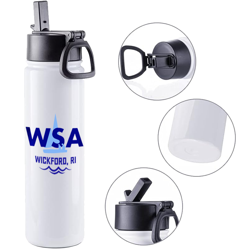 WSA 22 OZ Wide Mouth Stainless Steel Water Bottle