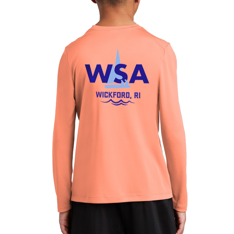 WSA SportTek Posi-UV Pro Long Sleeve Youth