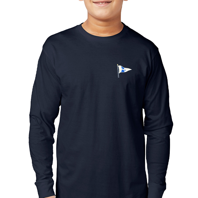 WYC Long Sleeve Premium Ringspun Cotton Tee Youth
