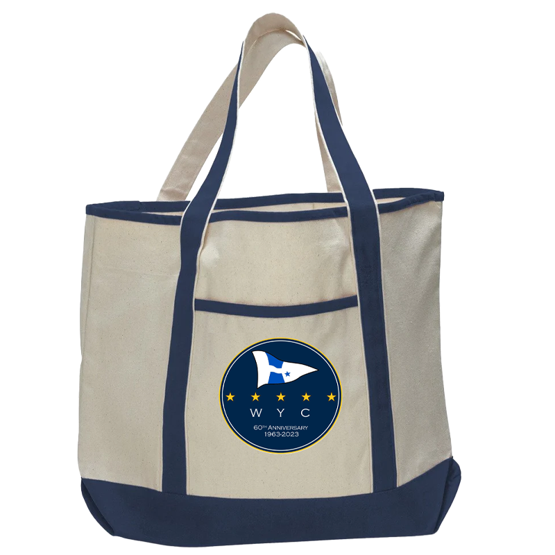 WYC Jumbo Size Heavy Canvas Deluxe Tote Bag