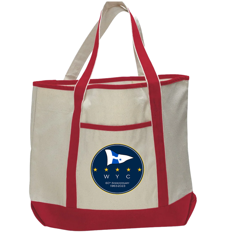 WYC Jumbo Size Heavy Canvas Deluxe Tote Bag