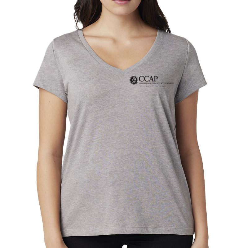 CCAP Women's V-neck Tee