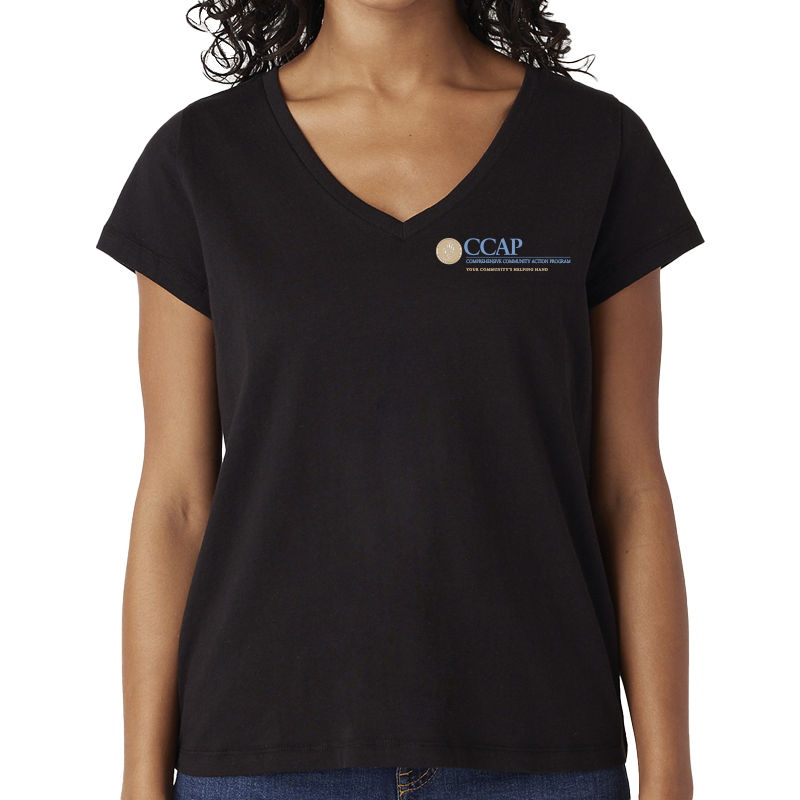CCAP Women's V-neck Tee