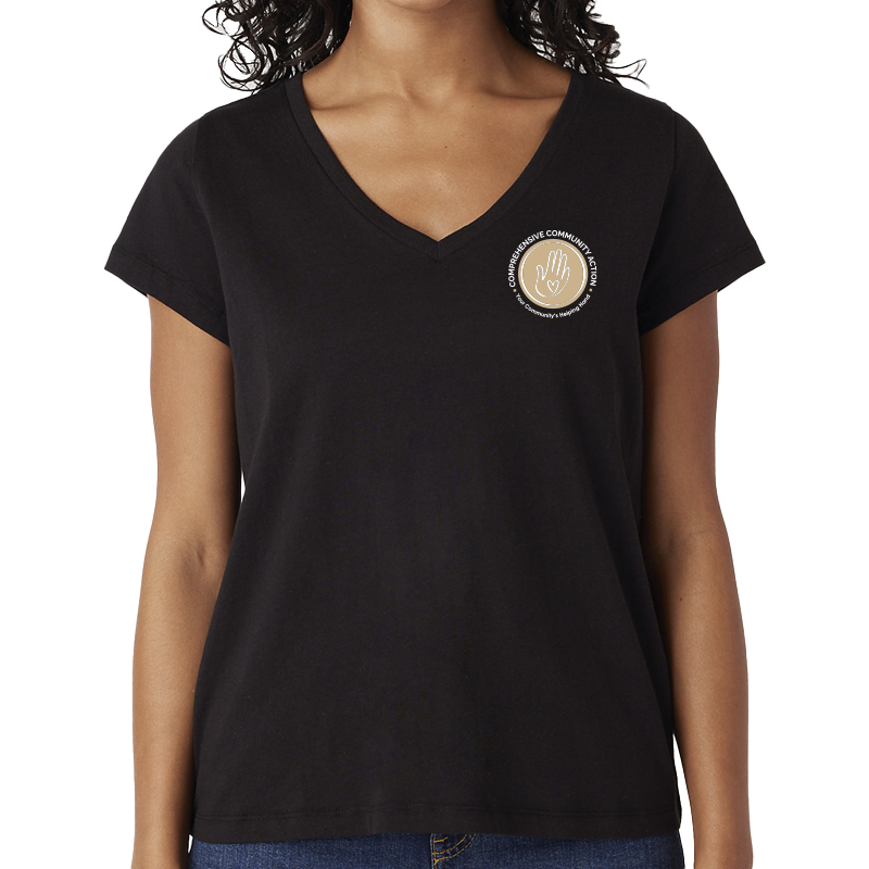 CCAP Women's V-neck Tee