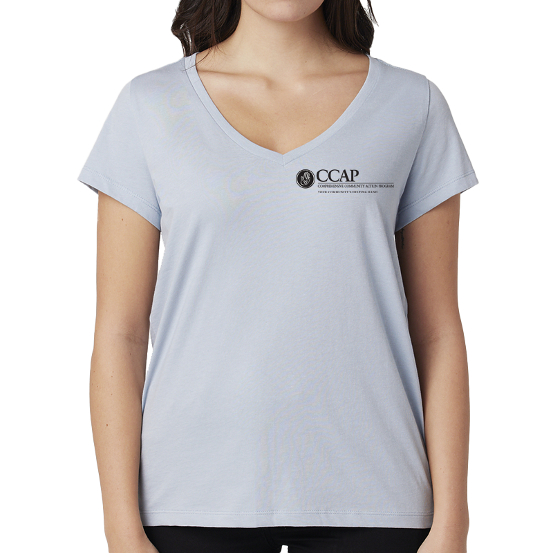 CCAP Women's V-neck Tee
