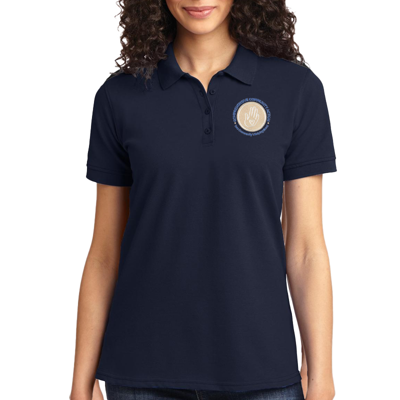 CCAP Women's Embroidered Core Blend Pique Polo