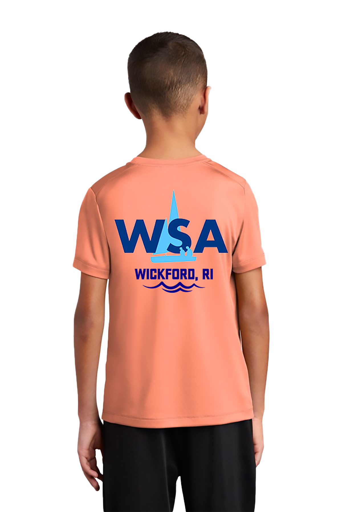 WSA SportTek Posi-UV Pro Short Sleeve Youth Tee