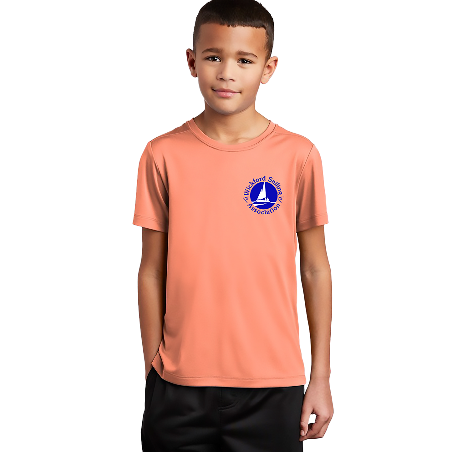 WSA SportTek Posi-UV Pro Short Sleeve Youth Tee