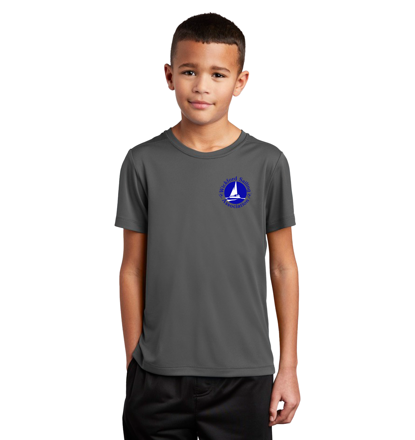 WSA SportTek Posi-UV Pro Short Sleeve Youth Tee