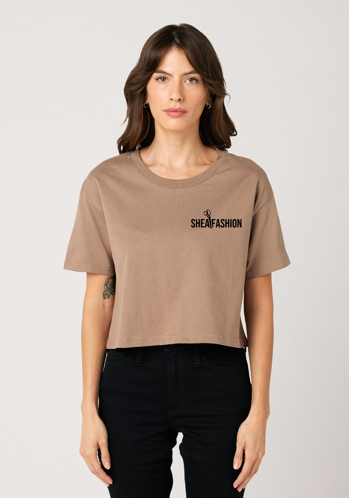 Shea Fashion Women's Crop Tee
