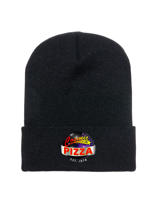 Cosmic Cuff Embroidered Beanie