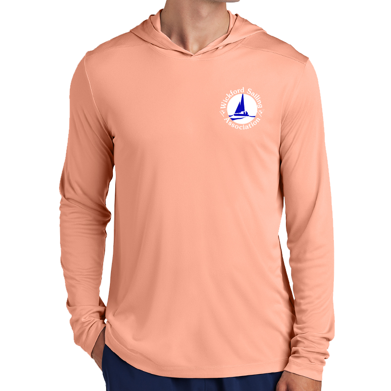 WSA SportTek Posi-UV Pro Long Sleeve Adult with hood