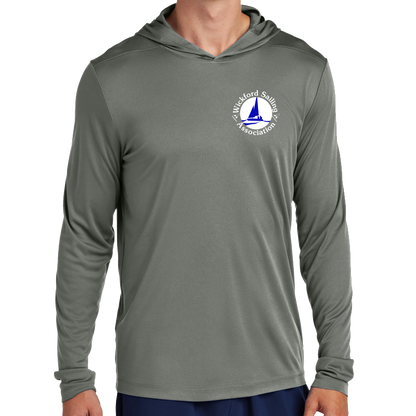 WSA SportTek Posi-UV Pro Long Sleeve Adult with hood