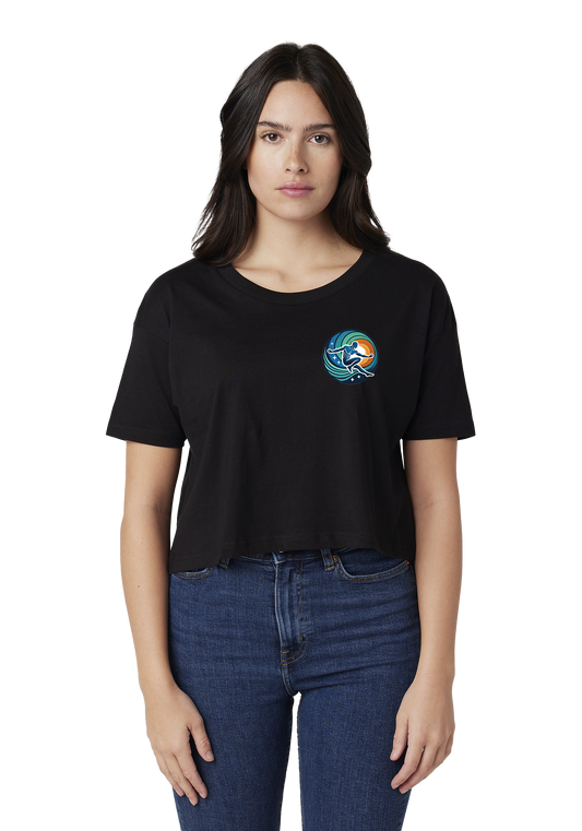 The Center - Women's Crop Top Tee