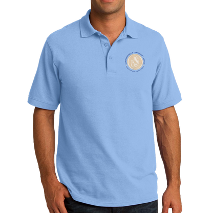 CCAP Mens Embroidered Core Blend Pique Polo