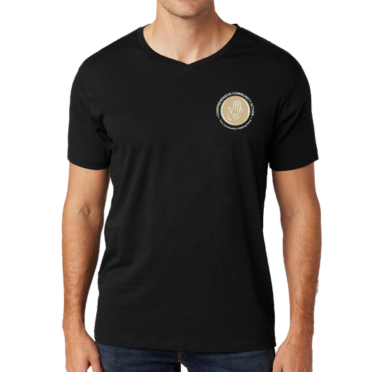 CCAP Men's V-neck Tee