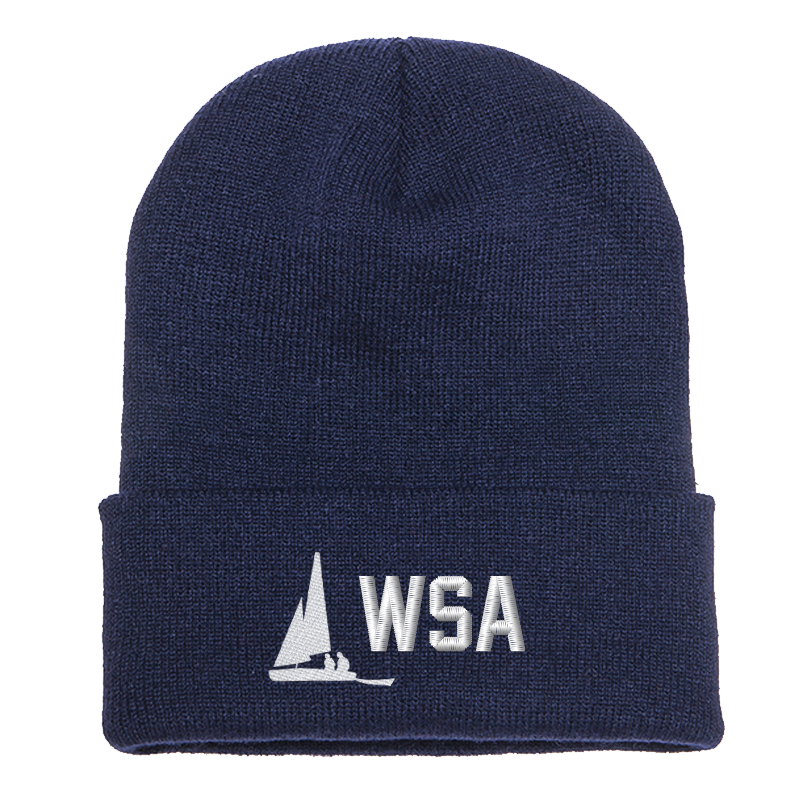 WSA Embroidered Cuffed Beanie