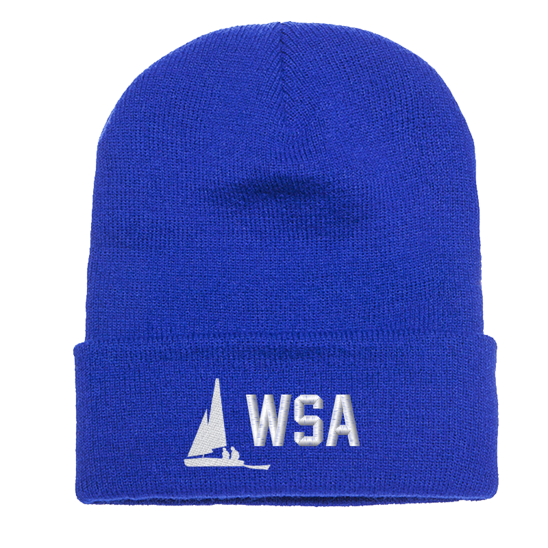 WSA Embroidered Cuffed Beanie