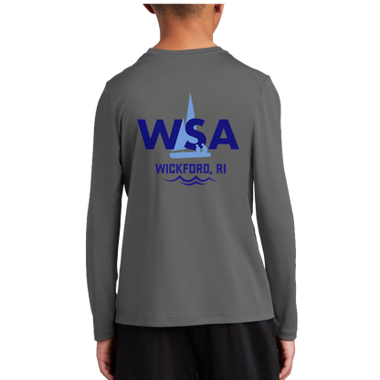WSA SportTek Posi-UV Pro Long Sleeve Youth
