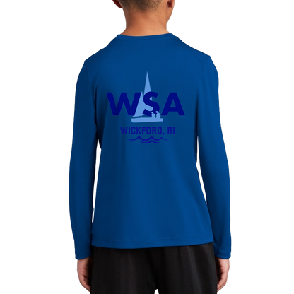 WSA SportTek Posi-UV Pro Long Sleeve Youth