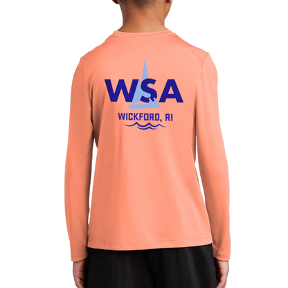 WSA SportTek Posi-UV Pro Long Sleeve Youth