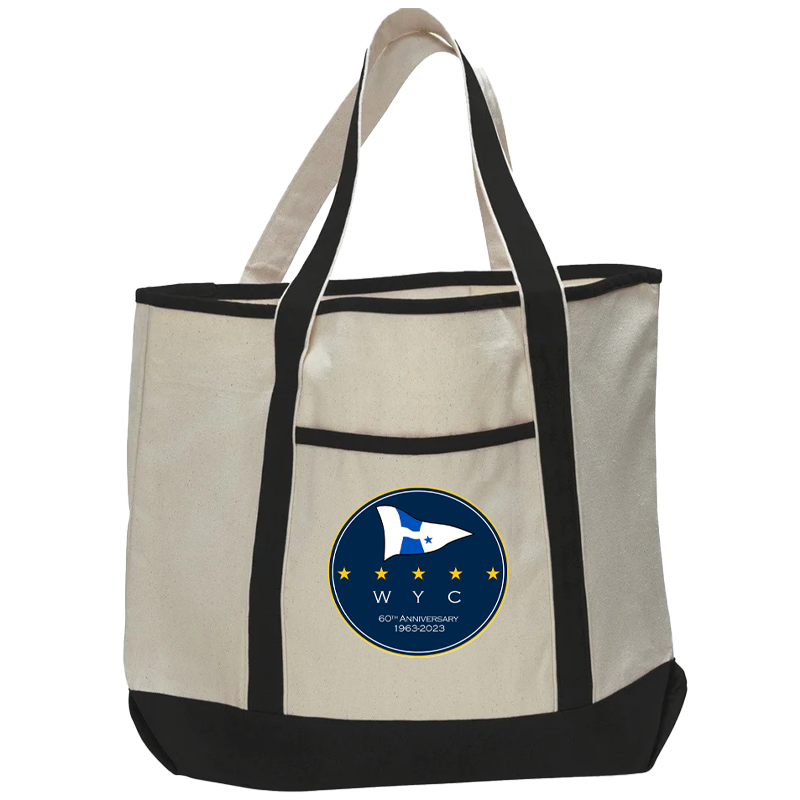 WYC Medium Size Heavy Canvas Deluxe Tote Bag