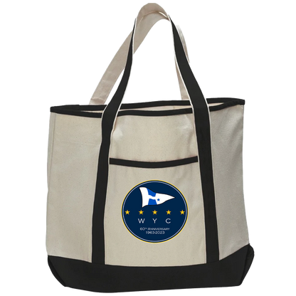 WYC Medium Size Heavy Canvas Deluxe Tote Bag