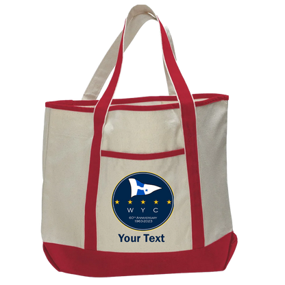 WYC Medium Size Heavy Canvas Deluxe Tote Bag