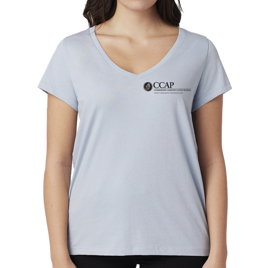 CCAP Women's V-neck Tee