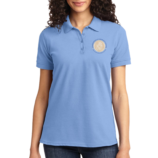 CCAP Women's Embroidered Core Blend Pique Polo