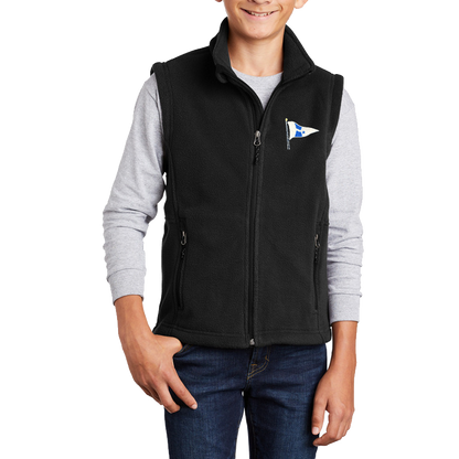 WYC Youth Embroidered Midweight Fleece Vest