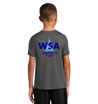 WSA SportTek Posi-UV Pro Short Sleeve Youth Tee