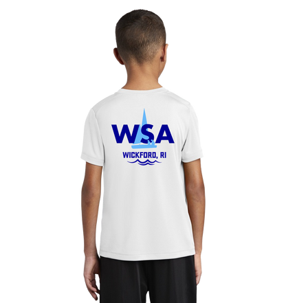 WSA SportTek Posi-UV Pro Short Sleeve Youth Tee
