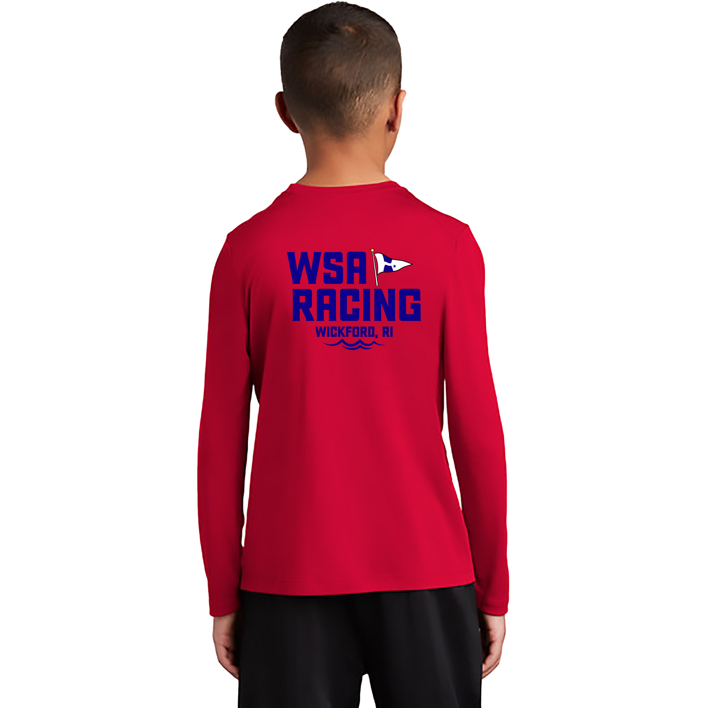 Race Team SportTek Posi-UV Pro Long Sleeve Youth Tee