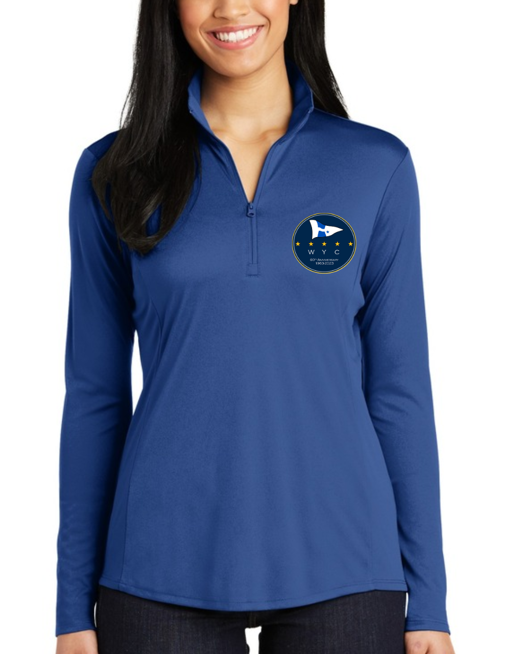 WYC Sport-Tek Ladies PosiCharge ® Competitor ™ 1/4-Zip Pullover